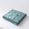 Solid Bamboo fiber gravity quilted weighted blanket